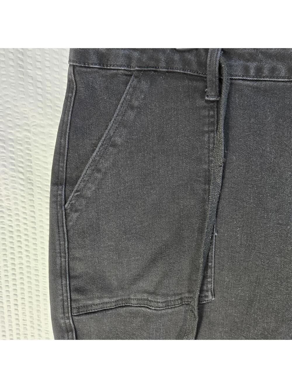 Judy Blue Black Jogger Jeans 24W Plus Size High Rise Stretch Denim gorpcore - Picture 3 of 9
